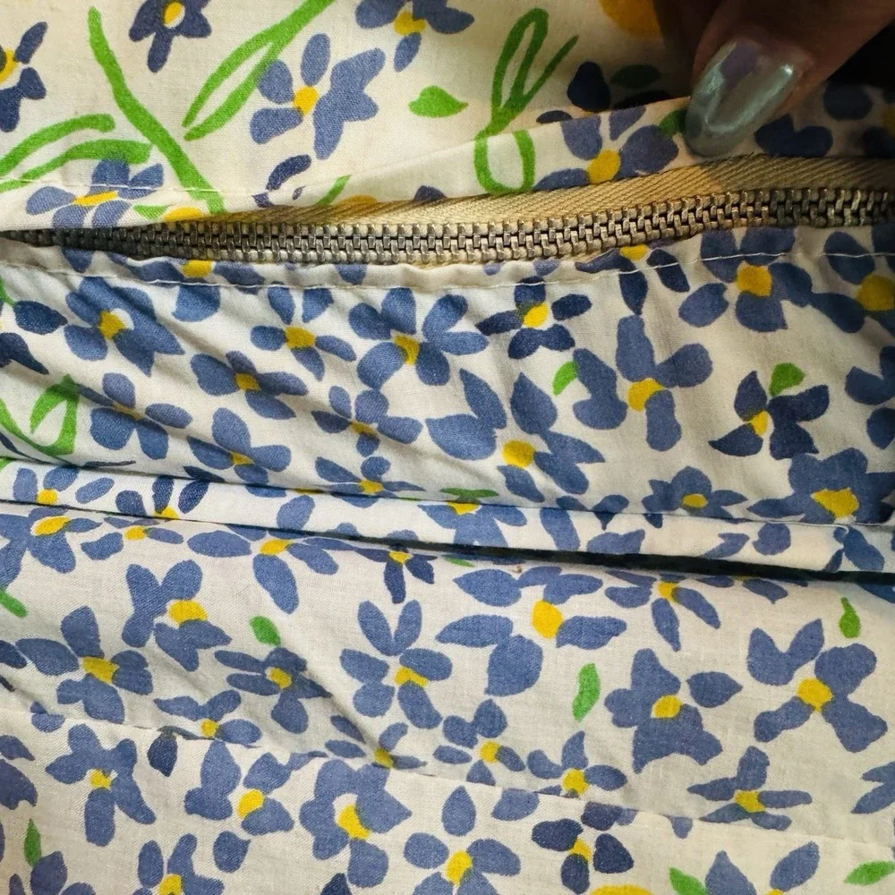 RARE VTG‎ Custom Daybed Bedding Set J.P. Stevens Butterfly Floral 11 Pc Sofa